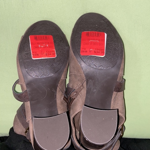 Brand New with Tags Jelly Pop Cross Buckle Booties 6 - Picture 4 of 5